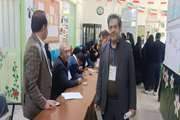 حضور دکتر نورائی مدیرکل دامپزشکی استان فارس به عنوان بازرس ویژه انتخابات استانداری در شهرستان کوار
