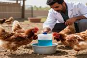 واکسیناسیون یک میلیون و نهصدهزار  قطعه طیور بومی فارس علیه بیماری نیوکاسل