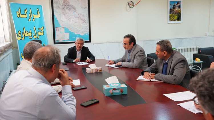 پنجمین قرارگاه استانی کنترل تب برفکی در فارس